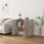 Concrete gray plywood sideboard 80x33x70 cm by vidaXL, Sideboards - Ref: Foro24-816564, Price: 87,85 €, Discount: %