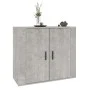 Betongraues Sperrholz-Sideboard 80x33x70 cm von vidaXL, Sideboards - Ref: Foro24-816564, Preis: 87,85 €, Rabatt: %