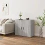 Sonoma graues Sperrholz-Sideboard 80x33x70 cm von vidaXL, Sideboards - Ref: Foro24-816566, Preis: 92,17 €, Rabatt: %