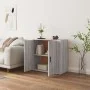 Sonoma graues Sperrholz-Sideboard 80x33x70 cm von vidaXL, Sideboards - Ref: Foro24-816566, Preis: 92,17 €, Rabatt: %