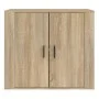Sonoma oak plywood sideboard 80x33x70 cm by vidaXL, Sideboards - Ref: Foro24-816563, Price: 84,74 €, Discount: %
