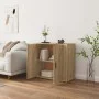 Aparador madera contrachapada color roble Sonoma 80x33x70 cm de vidaXL, Aparadores - Ref: Foro24-816563, Precio: 83,34 €, Des...