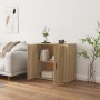 Sideboard aus Sonoma-Eichensperrholz, 80 x 33 x 70 cm von vidaXL, Sideboards - Ref: Foro24-816563, Preis: 78,88 €, Rabatt: %