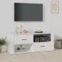 Weißer TV-Schrank aus Sperrholz, 100 x 35 x 40 cm von vidaXL, TV-Möbel - Ref: Foro24-823099, Preis: 59,42 €, Rabatt: %