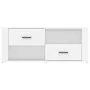 Weißer TV-Schrank aus Sperrholz, 100 x 35 x 40 cm von vidaXL, TV-Möbel - Ref: Foro24-823099, Preis: 59,42 €, Rabatt: %