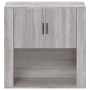 Armario de pared madera contrachapada gris Sonoma 80x33x80 cm de vidaXL, Aparadores - Ref: Foro24-816590, Precio: 79,42 €, De...