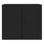 Black plywood sideboard 80x33x70 cm by vidaXL, Sideboards - Ref: Foro24-816561, Price: 89,12 €, Discount: %