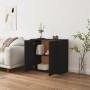 Black plywood sideboard 80x33x70 cm by vidaXL, Sideboards - Ref: Foro24-816561, Price: 89,12 €, Discount: %