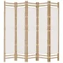 Folding screen with 5 panels bamboo and canvas 200 cm by vidaXL, Room dividers - Ref: Foro24-350625, Price: 123,99 €, Discoun...