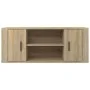 Mueble para TV madera contrachapada color roble 100x35x40 cm de vidaXL, Muebles TV - Ref: Foro24-823094, Precio: 66,91 €, Des...