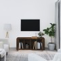 TV-Schrank aus braunem Eichensperrholz, 100 x 35 x 40 cm von vidaXL, TV-Möbel - Ref: Foro24-816807, Preis: 56,58 €, Rabatt: %