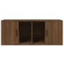 TV-Schrank aus braunem Eichensperrholz, 100 x 35 x 40 cm von vidaXL, TV-Möbel - Ref: Foro24-816807, Preis: 56,58 €, Rabatt: %