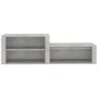Mueble zapatero madera contrachapada gris hormigón 150x35x45 cm by vidaXL, Shoe racks and shoe organizers - Ref: Foro24-81691...