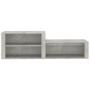 Schuhschrank aus grauem Beton-Sperrholz 150x35x45 cm. von vidaXL, Schuhregale und Schuhorganisatoren - Ref: Foro24-816916, Pr...