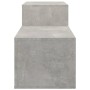 Mueble zapatero madera contrachapada gris hormigón 150x35x45 cm by vidaXL, Shoe racks and shoe organizers - Ref: Foro24-81691...