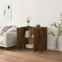 Sperrholz Sideboard Räuchereiche Farbe 80x33x70 cm von vidaXL, Sideboards - Ref: Foro24-816565, Preis: 91,94 €, Rabatt: %