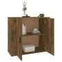 Sperrholz Sideboard Räuchereiche Farbe 80x33x70 cm von vidaXL, Sideboards - Ref: Foro24-816565, Preis: 91,94 €, Rabatt: %