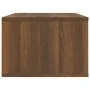 Mueble TV colgante madera contrachapada roble marrón 80x36x25cm de vidaXL, Muebles TV - Ref: Foro24-816839, Precio: 51,87 €, ...
