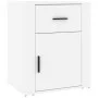 Weißer Nachttisch aus Sperrholz, 50 x 36 x 60 cm von vidaXL, Nachttische - Ref: Foro24-816720, Preis: 56,27 €, Rabatt: %