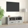 Mueble para TV contrachapada gris hormigón 100x35x40 cm de vidaXL, Muebles TV - Ref: Foro24-816812, Precio: 69,54 €, Descuent...