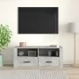 Mueble para TV contrachapada gris hormigón 100x35x40 cm de vidaXL, Muebles TV - Ref: Foro24-816812, Precio: 69,54 €, Descuent...