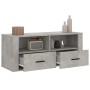 TV-Schrank aus betongrauem Sperrholz, 100 x 35 x 40 cm von vidaXL, TV-Möbel - Ref: Foro24-816812, Preis: 70,40 €, Rabatt: %