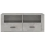 Mueble para TV contrachapada gris hormigón 100x35x40 cm de vidaXL, Muebles TV - Ref: Foro24-816812, Precio: 69,54 €, Descuent...