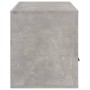 TV-Schrank aus betongrauem Sperrholz, 100 x 35 x 40 cm von vidaXL, TV-Möbel - Ref: Foro24-816812, Preis: 70,40 €, Rabatt: %