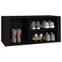 Mueble zapatero madera contrachapada negro 100x35x45 cm by vidaXL, Shoe racks and shoe organizers - Ref: Foro24-816921, Price...