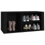 Mueble zapatero madera contrachapada negro 100x35x45 cm by vidaXL, Shoe racks and shoe organizers - Ref: Foro24-816921, Price...