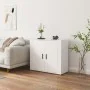 Weißes Sperrholz-Sideboard 80x33x70 cm von vidaXL, Sideboards - Ref: Foro24-816560, Preis: 86,89 €, Rabatt: %