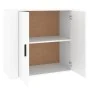 Weißes Sperrholz-Sideboard 80x33x70 cm von vidaXL, Sideboards - Ref: Foro24-816560, Preis: 86,89 €, Rabatt: %