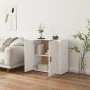 Weißes Sperrholz-Sideboard 80x33x70 cm von vidaXL, Sideboards - Ref: Foro24-816560, Preis: 86,89 €, Rabatt: %