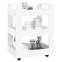 White plywood kitchen cart 60x45x80 cm by vidaXL, Kitchen and dining carts - Ref: Foro24-816816, Price: 64,24 €, Discount: %