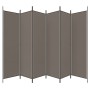 Divider screen with 6 anthracite gray fabric panels 300x220 cm by vidaXL, Room dividers - Ref: Foro24-350208, Price: 53,47 €,...