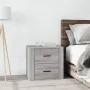 Sonoma gray nightstand 50x39x47 cm by vidaXL, Lockers and storage cabinets - Ref: Foro24-816710, Price: 69,74 €, Discount: %