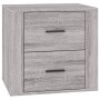 Sonoma grauer Nachttisch 50x39x47 cm von vidaXL, Schließfächer und Lagerschränke - Ref: Foro24-816710, Preis: 70,87 €, Rabatt: %