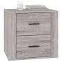 Sonoma grauer Nachttisch 50x39x47 cm von vidaXL, Schließfächer und Lagerschränke - Ref: Foro24-816710, Preis: 69,74 €, Rabatt: %