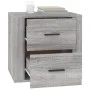 Sonoma grauer Nachttisch 50x39x47 cm von vidaXL, Schließfächer und Lagerschränke - Ref: Foro24-816710, Preis: 69,74 €, Rabatt: %
