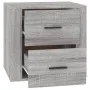 Sonoma gray nightstand 50x39x47 cm by vidaXL, Lockers and storage cabinets - Ref: Foro24-816710, Price: 69,74 €, Discount: %