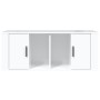 Glänzend weißer Sperrholz-TV-Schrank 100x35x40 cm von vidaXL, TV-Möbel - Ref: Foro24-816802, Preis: 53,34 €, Rabatt: %