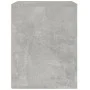Mesita de noche de pared color gris hormigón 50x36x47 cm de vidaXL, Taquillas y armarios de almacenamiento - Ref: Foro24-8168...