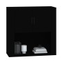 Schwarzer Sperrholz-Wandschrank 80x33x80 cm von vidaXL, Sideboards - Ref: Foro24-816585, Preis: 89,95 €, Rabatt: %