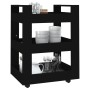 Küchenwagen aus Sperrholz schwarz 60x45x80 cm von vidaXL, Küchen- und Speisewagen - Ref: Foro24-816817, Preis: 59,19 €, Rabat...