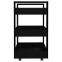 Plywood black kitchen cart 60x45x80 cm by vidaXL, Kitchen and dining carts - Ref: Foro24-816817, Price: 58,33 €, Discount: %