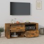 TV-Schrank aus geräuchertem Eichensperrholz, 100 x 35 x 40 cm von vidaXL, TV-Möbel - Ref: Foro24-823104, Preis: 72,95 €, Raba...