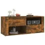 TV-Schrank aus geräuchertem Eichensperrholz, 100 x 35 x 40 cm von vidaXL, TV-Möbel - Ref: Foro24-823104, Preis: 71,98 €, Raba...