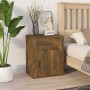 Nachttisch aus geräuchertem Eichensperrholz, 50 x 36 x 60 cm von vidaXL, Nachttische - Ref: Foro24-816725, Preis: 51,09 €, Ra...
