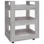 Sonoma Küchenwagen aus grauem Sperrholz 60x45x80 cm von vidaXL, Küchen- und Speisewagen - Ref: Foro24-816822, Preis: 53,22 €,...