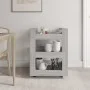 Kitchen cart made of gray Sonoma plywood 60x45x80 cm by vidaXL, Kitchen and dining carts - Ref: Foro24-816822, Price: 53,89 €...